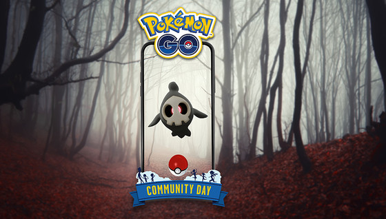 Community Day Skelénox (shiny) d'octobre sur Pokémon GO