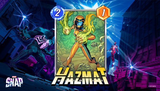 Quel est le meilleur deck pour Hazmat sur Marvel Snap ?