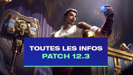 Tous les changements du patch 12.3