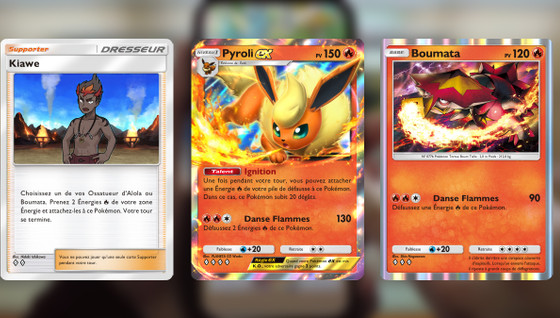 Quel deck jouer avec Pyroli EX dans Pokémon JCC Pocket ?