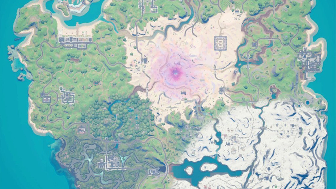Nouvelle map au patch 15.10 de Fortnite