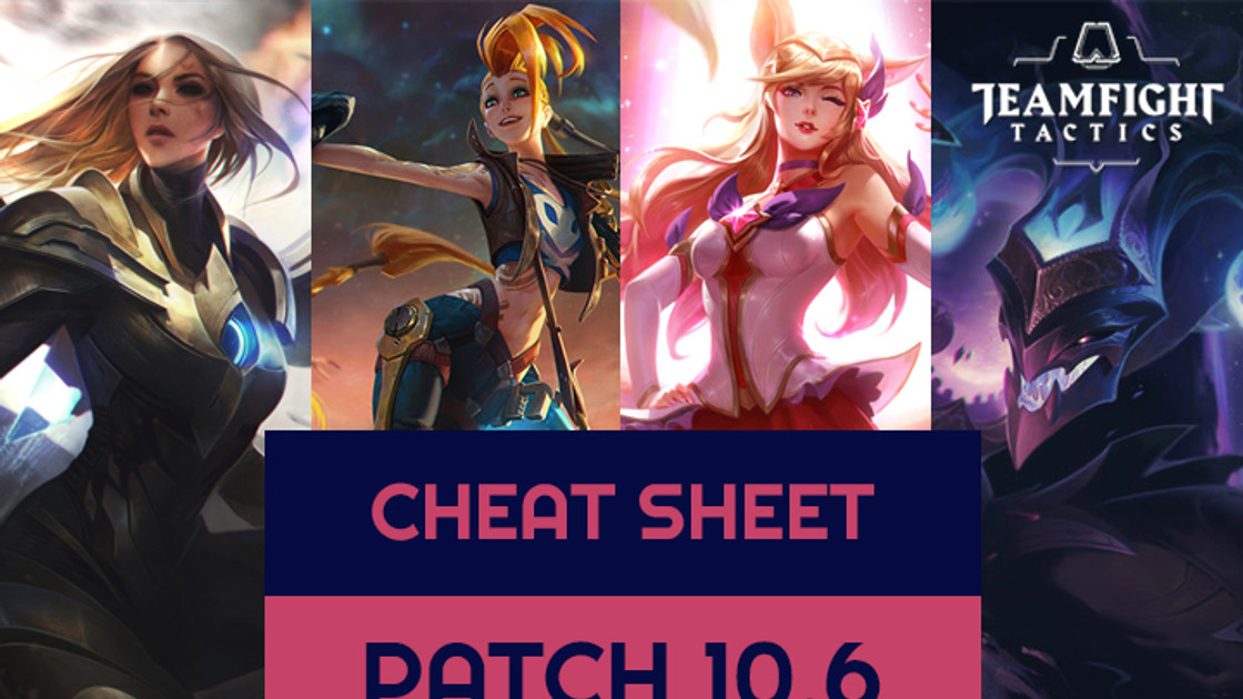 TFT : Cheat sheet des meilleures compos du Set 3 en patch 10.6