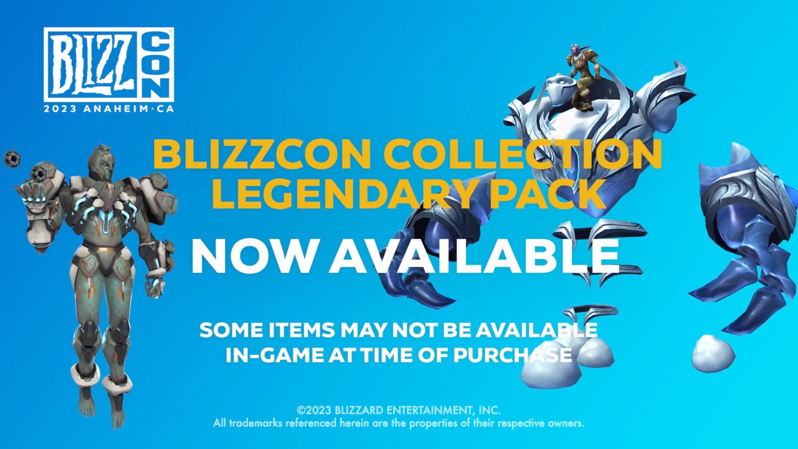 Pack épique et légendaire BlizzCon Collection : prix, contenu, toutes les infos