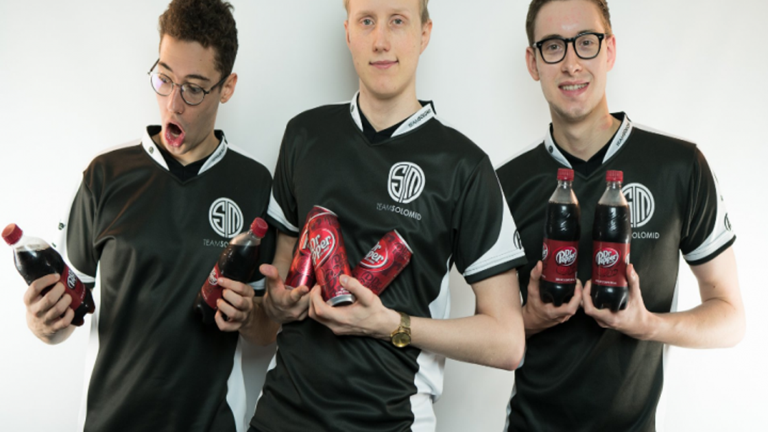 LoL : Dr Pepper sponsorise Team SoloMid - LCS NA 2018