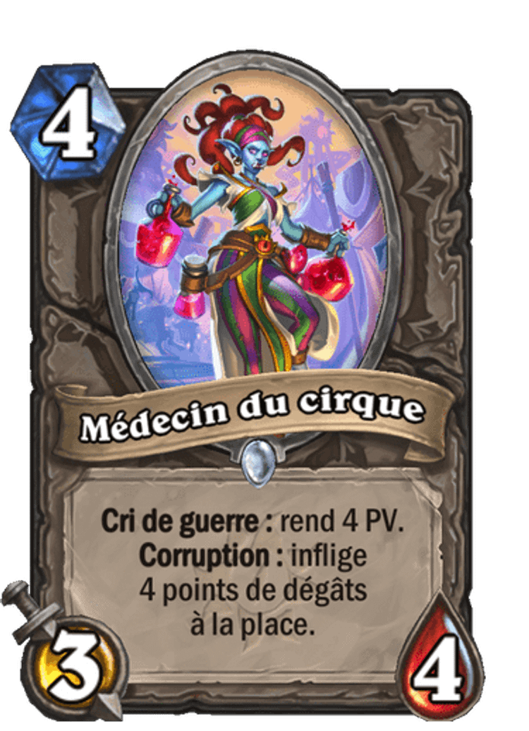 medecin-cirque-carte-extension-folle-journee-sombrelune-hearthstone