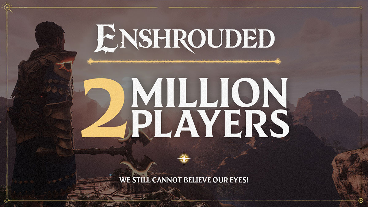 Enshrouded franchit le cap des 2 millions de joueurs !