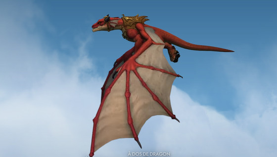 Une monture Dragon à customiser dans WoW Dragonflight