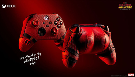 Cette manette Xbox pour la sortie de Deadpool et Wolverine ne vous laissera pas indifférents