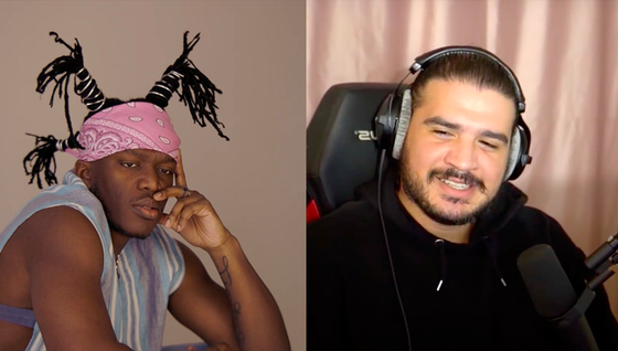 Aminematue x KSI les youtubeurs bientôt en collab ?