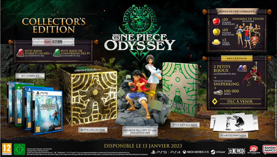 Où acheter l'édition collector de One Piece Odyssey ?