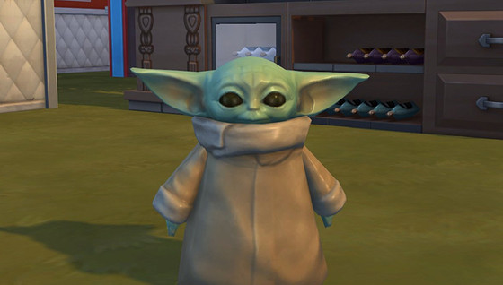 Procurez vous Baby Yoda dans les Sims 4 !