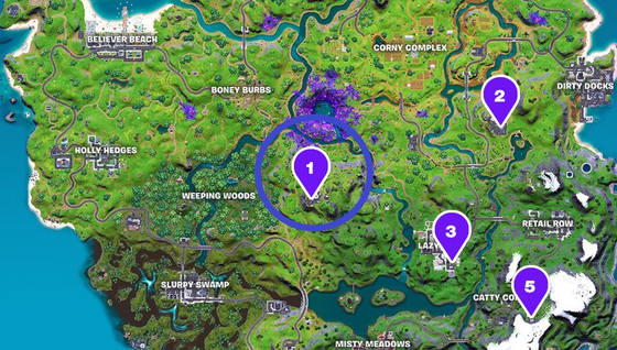 Où est l'antenne de l'audace dans Fortnite ?