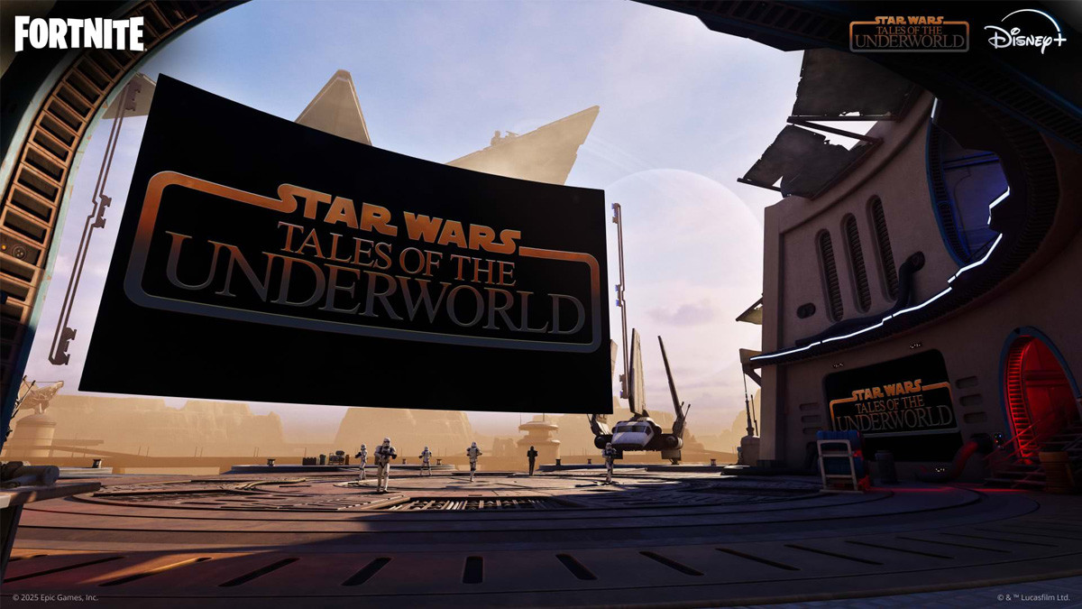 Tales of the Underworld : vous pouvez découvrir les deux premiers épisodes de la série Star Wars dans Fortnite ! On vous explique comment les visionnier