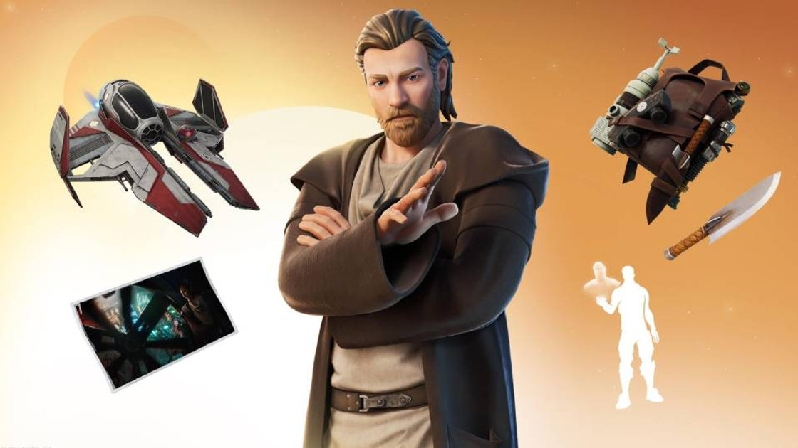 Skin Obi-Wan Fortnite, comment obtenir l'apparence et les accessoires ?