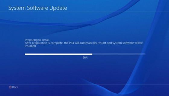 Pourquoi la copie du fichier de mise a jour PS4 est longue ?