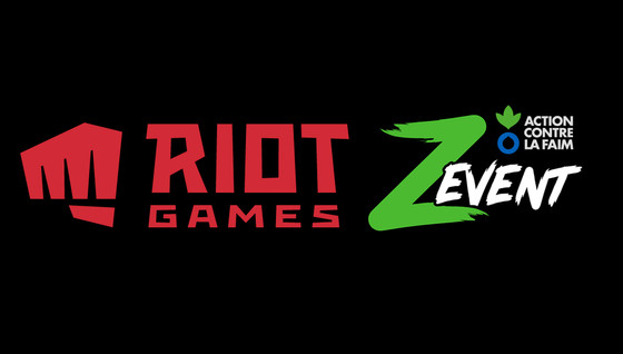 Riot Games a fait un don au Zevent 2021