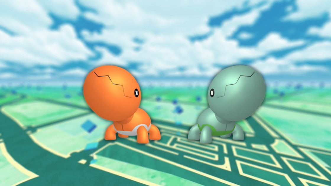 Kraknoix (shiny) dans les Heures de Pokémon Vedette d'avril 2023 sur Pokémon GO