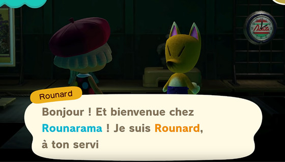 Rounard fait son retour dans Animal Crossing !