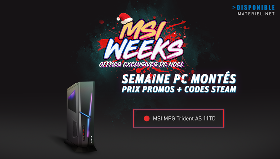 Nous avons pu tester un PC Gaming de MSI en promotion