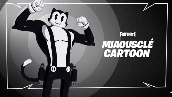 Un cartoon sur Miaousclé dans Fortnite !