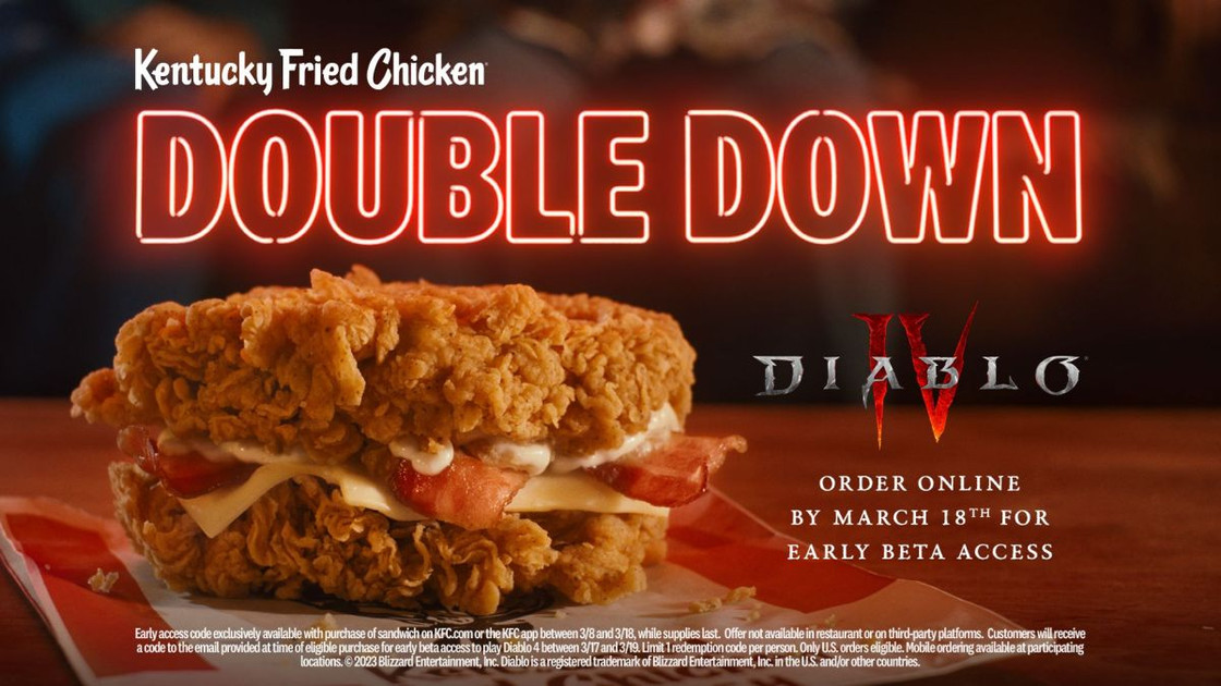 Diablo 4 : Blizzard et KFC vous offrent des clés pour la beta ouverte !