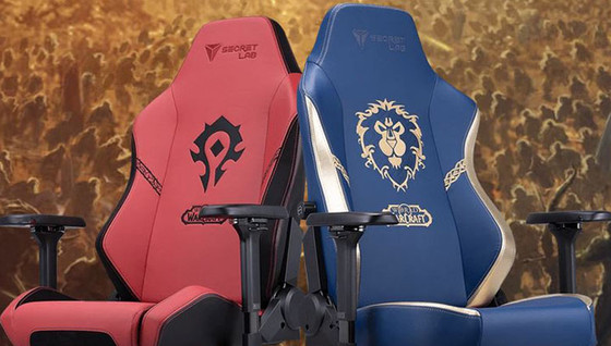 Secret Lab x WoW, des chaises gaming aux couleurs des factions !