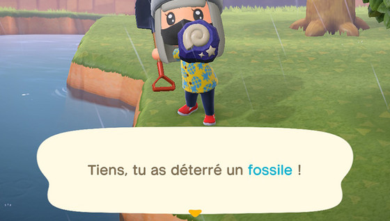 Comment déterrer des fossiles dans Animal Crossing : New Horizons ?