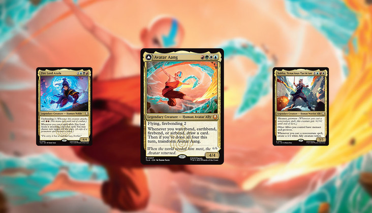 Avatar x MTG : Des cartes sublimes qui font revivre toute la légende d’Aang et de ses compagnons