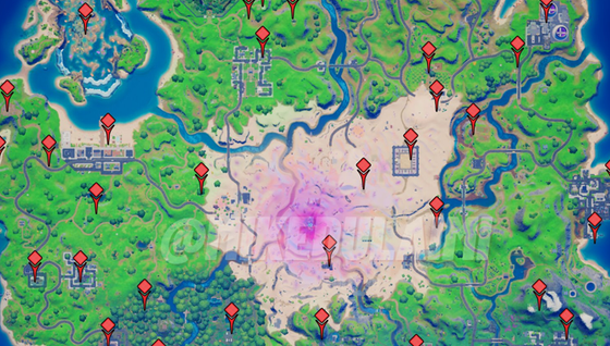 Emplacement de tous les PNJ en saison 5