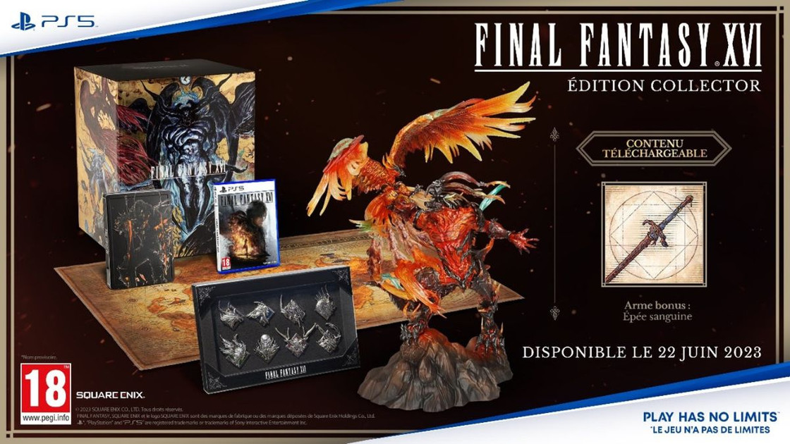 Final Fantasy 16 précommande, comment acheter le jeu en édition collector, deluxe et standard de FFXVI ?