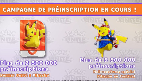 Comment se préinscrire à Pokemon Unite sur mobile ?