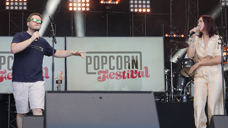 L'interview de ZeratoR au Popcorn Festival, pourquoi était-il sur scène pour chanter ?