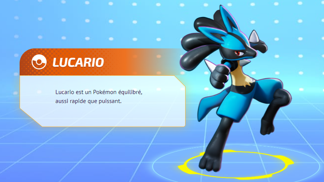 Lucario Pokemon Unite, meilleurs build, moves et objets