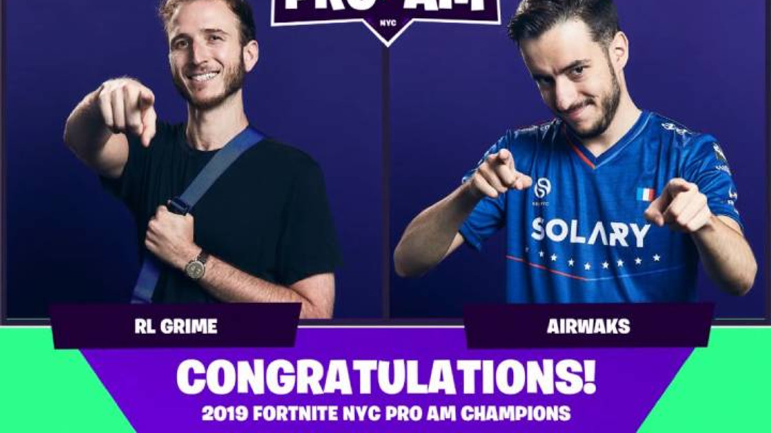 Fortnite World Cup Celebrity Pro-Am : Classement, résultats, les duos invités