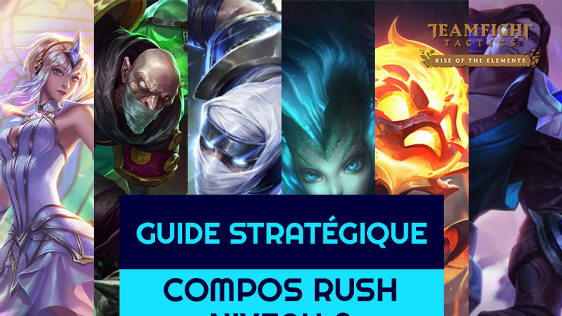 TFT : Compo Lux, Zed et Singed carry avec stratégie Rush niveau 8