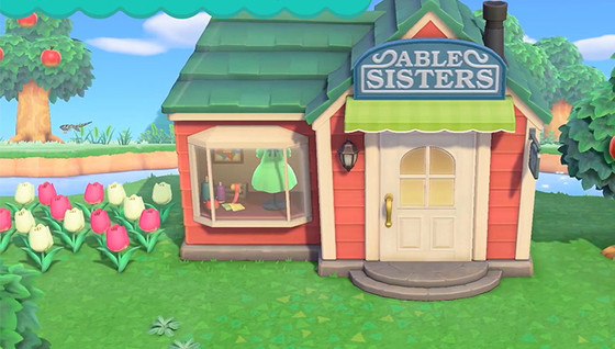 Les commerces et bâtiments d'Animal Crossing révélés