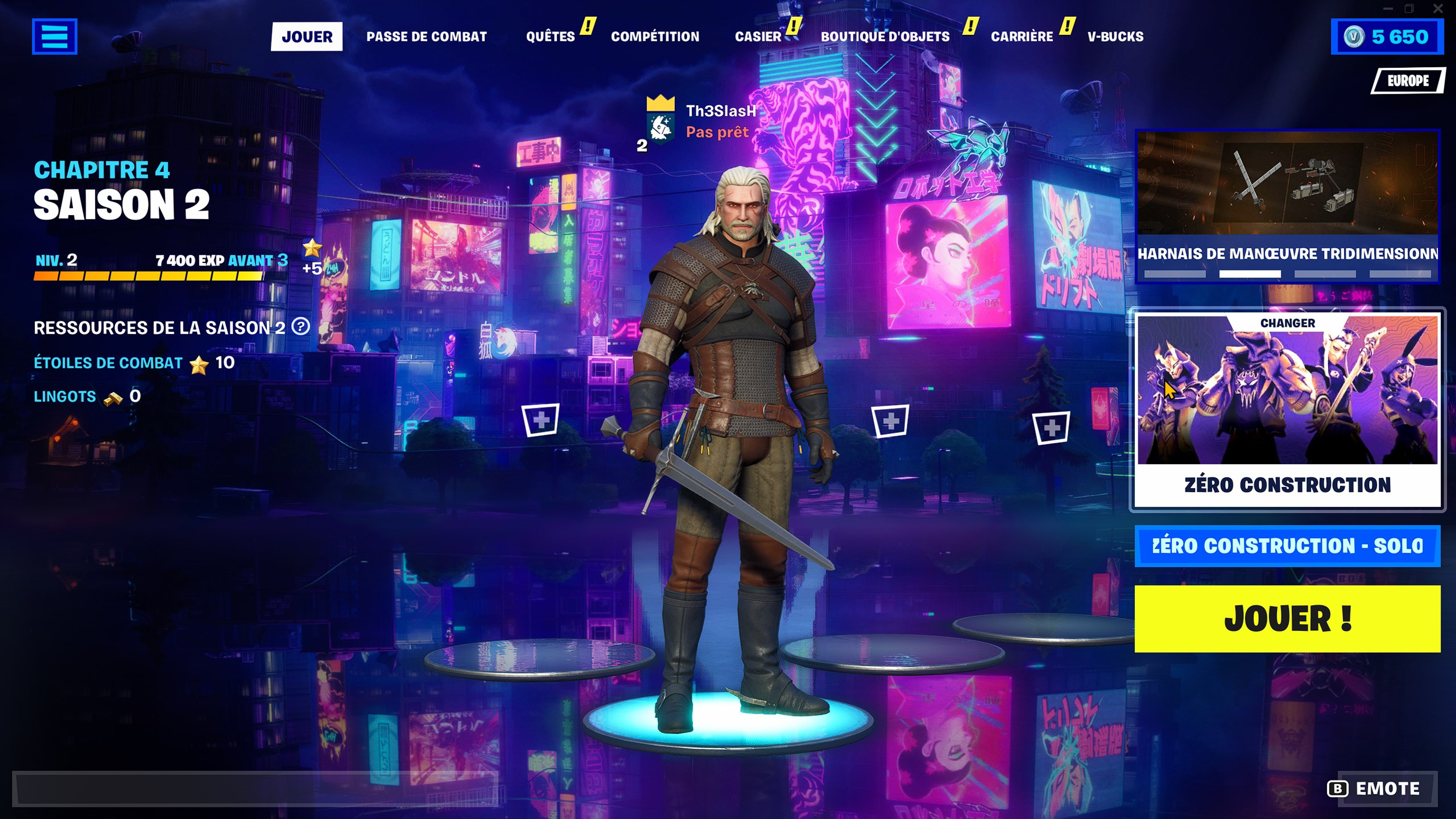 page-principale-fortnite-changer-mode-de-jeu