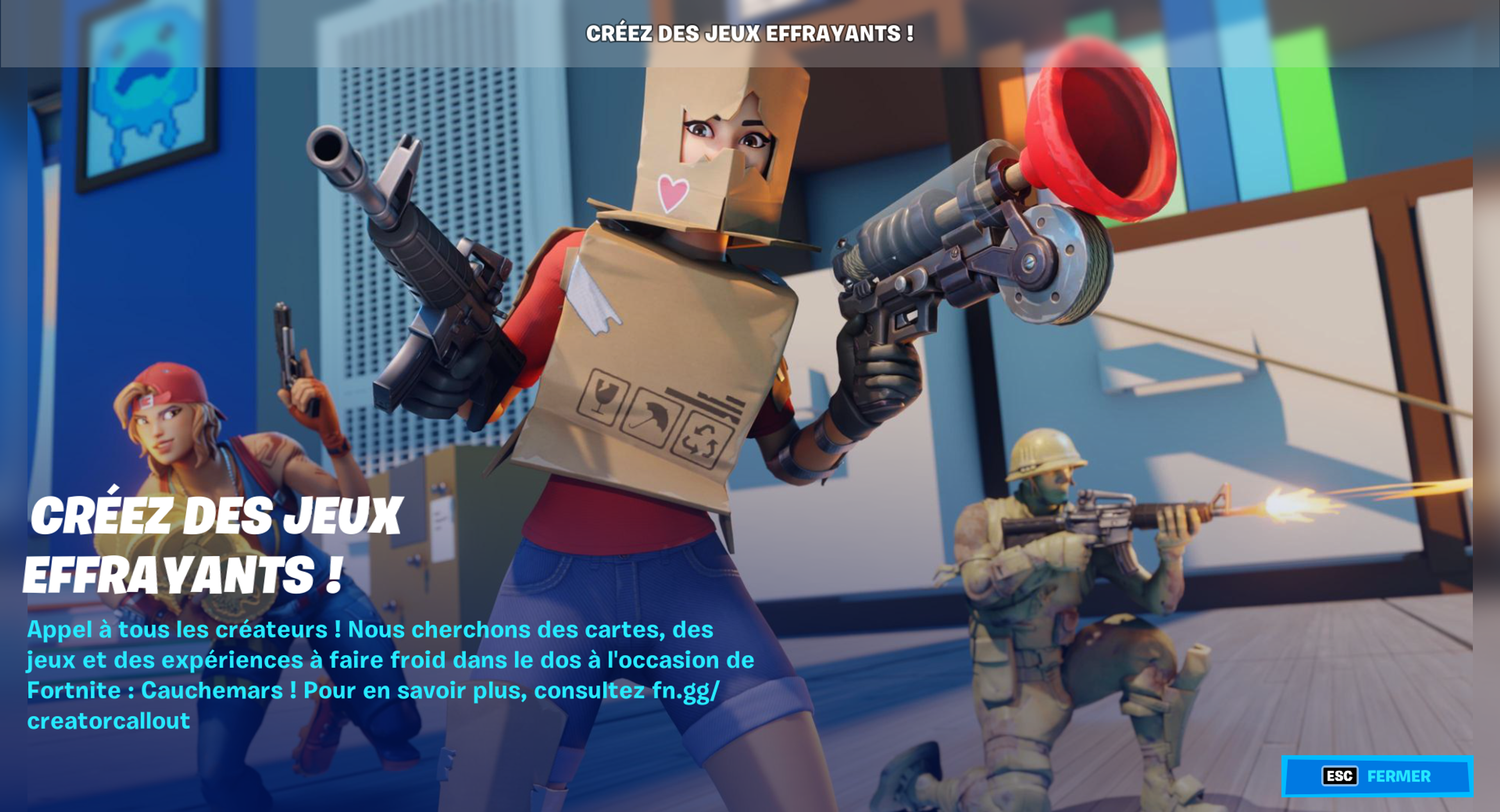 Comment rejoindre Rouge contre Bleu Empoigne et lave dans Fortnite pour les Jeux des îles ?