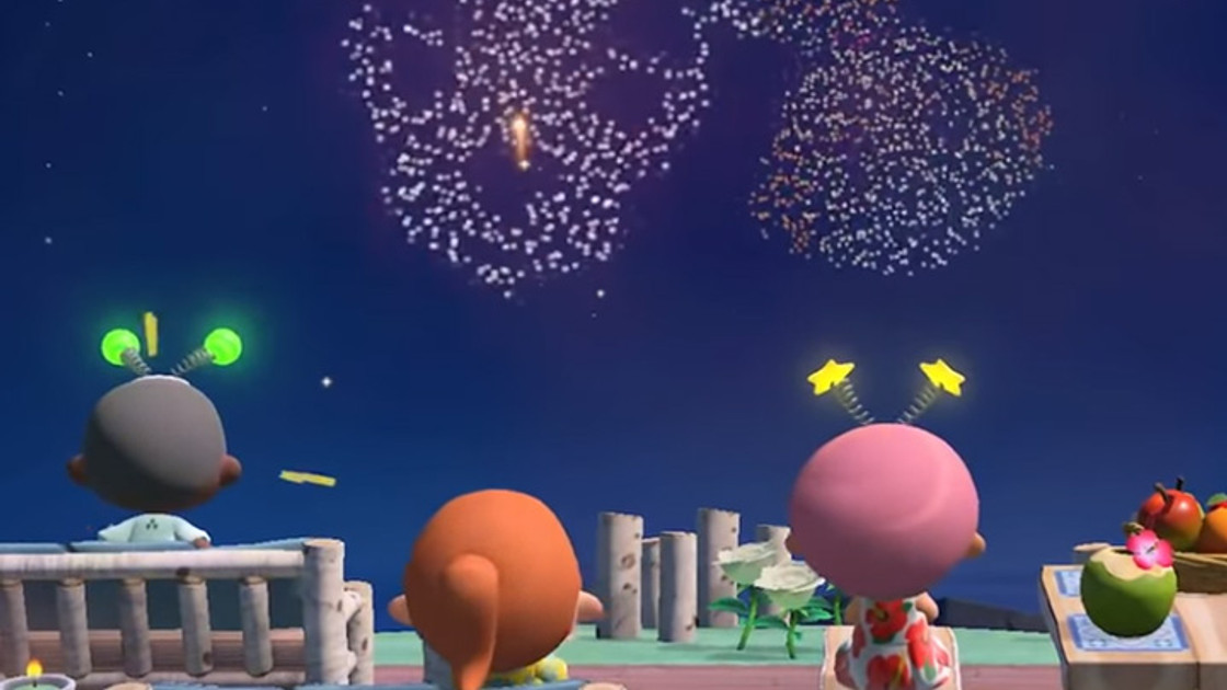 Feux d'artifice, comment les personnaliser dans Animal Crossing : New Horizons ?