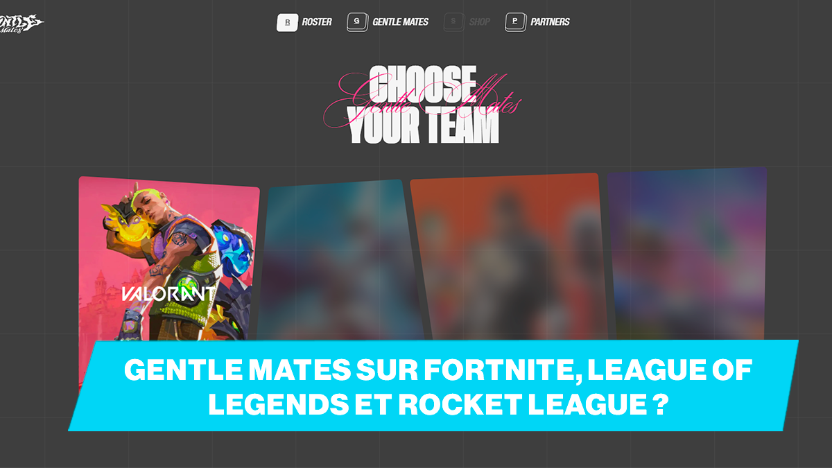 Les trois prochains jeux sur lesquels les Gentle Mates de Squeezie, Brawks et Gotaga vont se lancer !