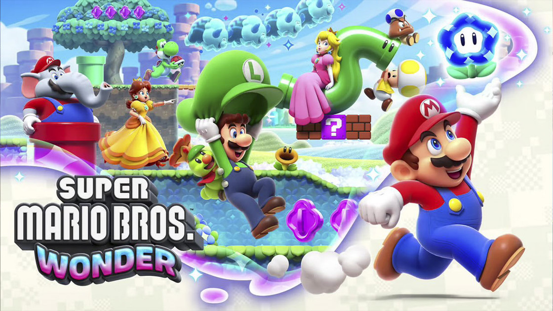 Le nombre de ventes de Super Mario Bros Wonder bat des records en Europe !