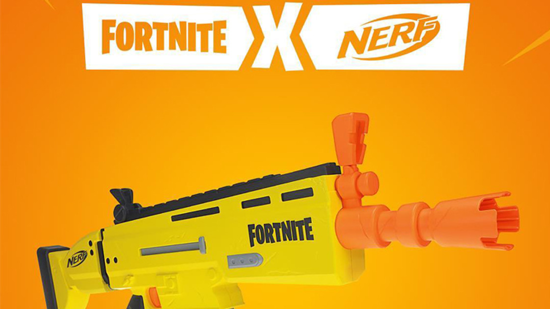 Fortnite : Des jouets Nerf en partenariat avec Epic Games