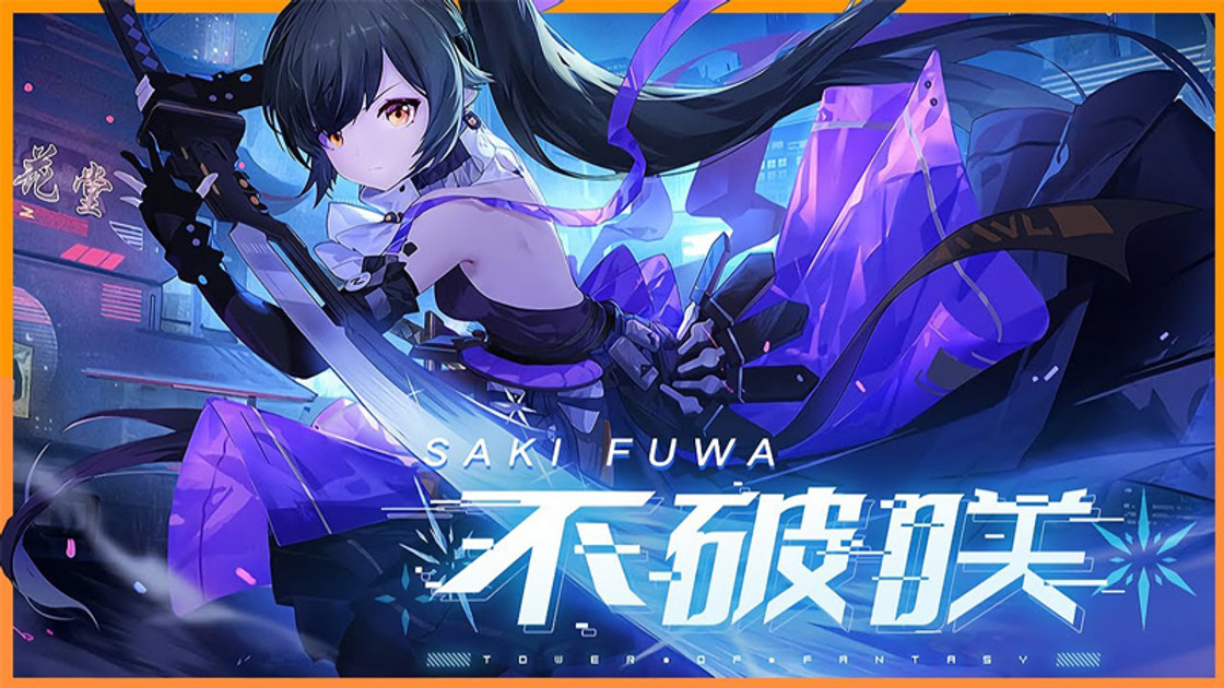 Saki Fuwa Tower of Fantasy date de sortie, quand sort le perso dans ToF ?