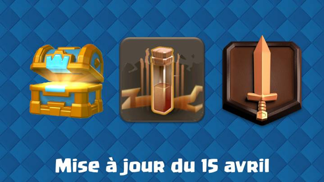 Clash Royale : Mise à jour 15 avril, équilibrage des cartes, up et nerf