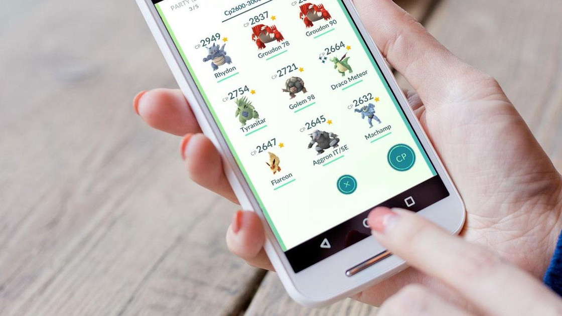 Mots clés sur Pokémon GO : les filtres du Pokédex