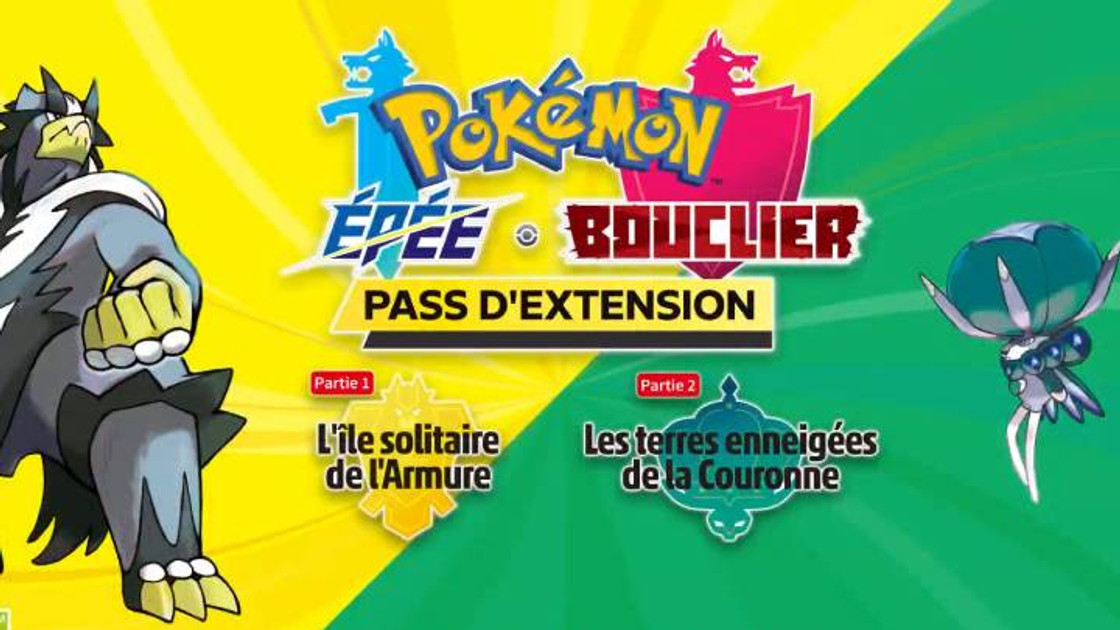 Pokémon Épée et Bouclier : Pass d'extension, date de sortie et infos
