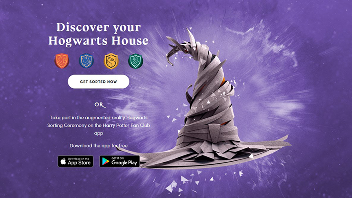 Harry Potter test de maison officiel, où le faire ?