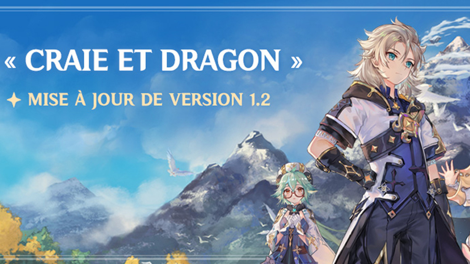 Guide de l'évènement Craie et Dragon sur Genshin Impact