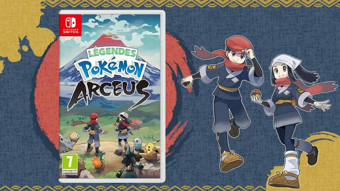 Légendes Pokémon Arceus, date de sortie sur Switch