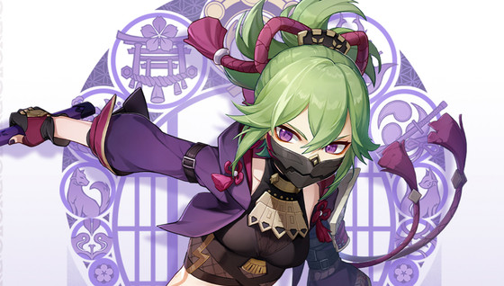 Kuki Shinobu, nouveau perso au patch 2.7